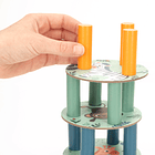 Woomax Zookabee - Torre de Equilíbrio Animais em Madeira 6