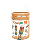 Woomax Zookabee - Torre de Equilíbrio Animais em Madeira 1