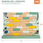 Woomax Zookabee - Jogo Muro de Equilíbrio Animais em Madeira 3