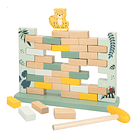 Woomax Zookabee - Jogo Muro de Equilíbrio Animais em Madeira 2