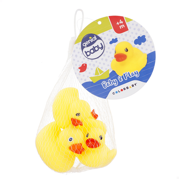C'Baby - Conjunto 4 Patos Amarelos 1