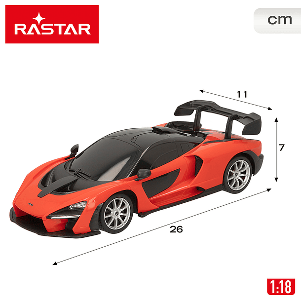 Rastar - McLaren Senna RC 3