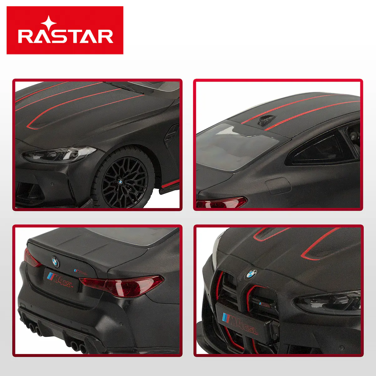Rastar - BMW M4 CSL RC | Cubos Luminosos