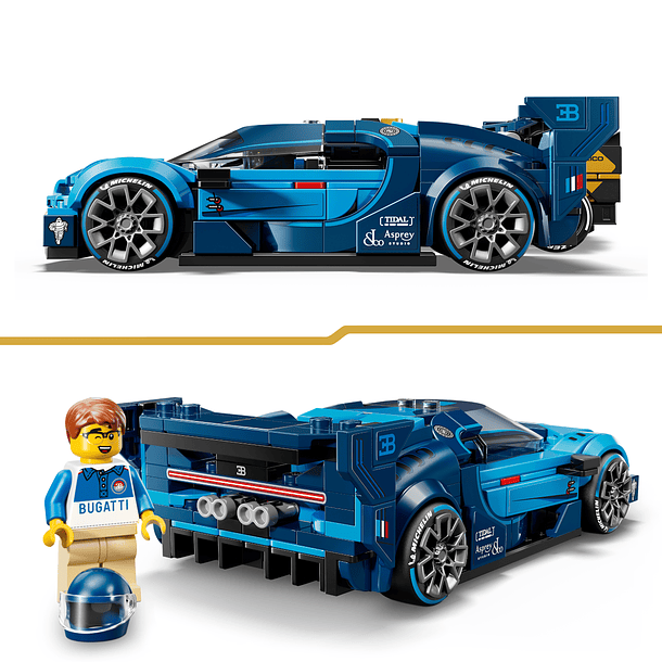 Carro Hiperdesportivo Bugatti Vision GT 3