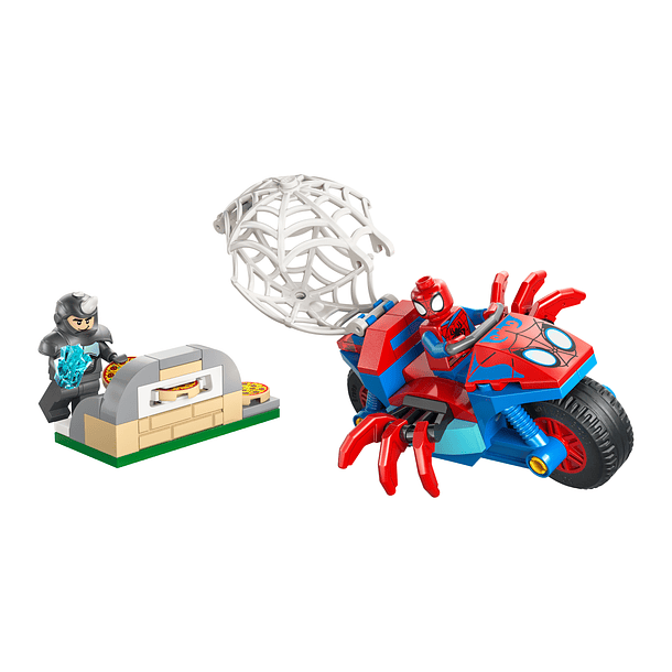 Spidey na sua Mota contra Rhino 2