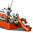 Barco e Helicóptero de Resgate da Guarda Costeira 6