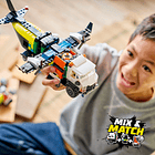 Combinação de Avião, Camião de Assistência e Hovercraft 11