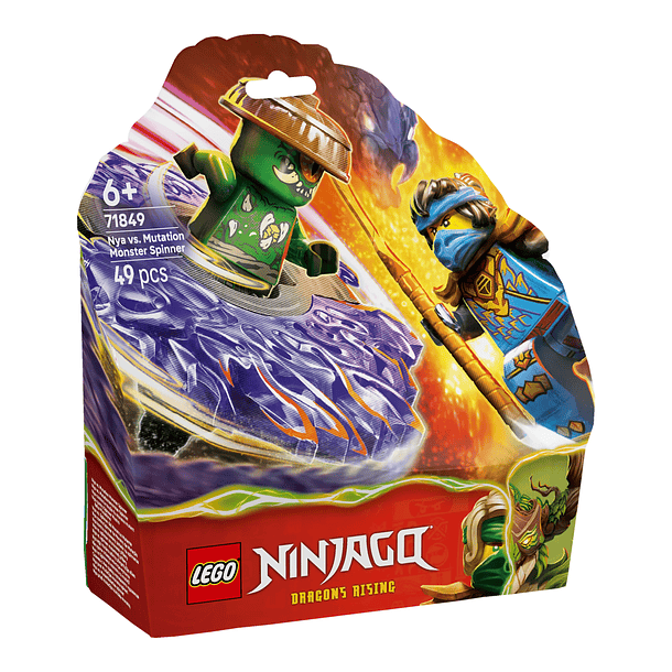 Nya contra Spinner de Monstro de Mutação 1