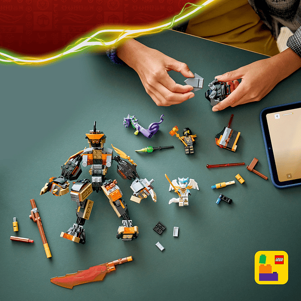 Robô de Missões do Cole e Zane Dragão 7