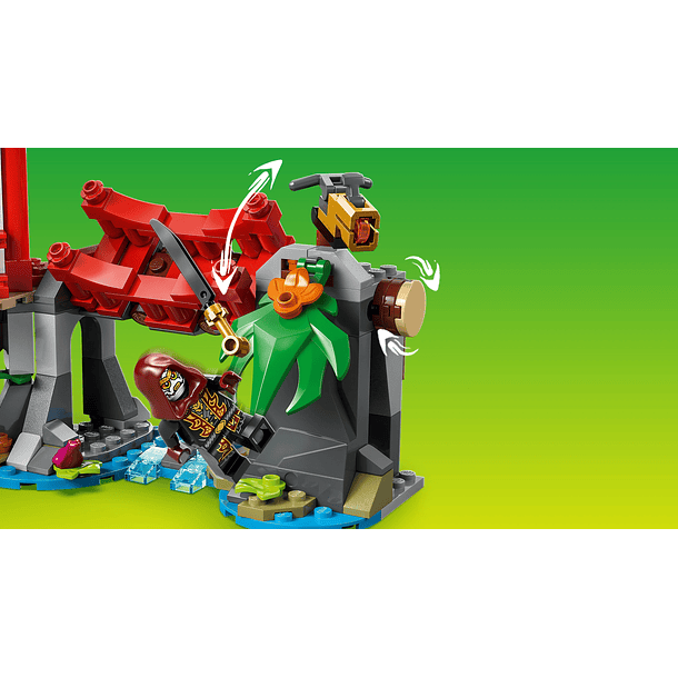 Batalha na Casa da Árvore com Veículos Ninja 7