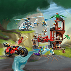 Batalha na Casa da Árvore com Veículos Ninja 5