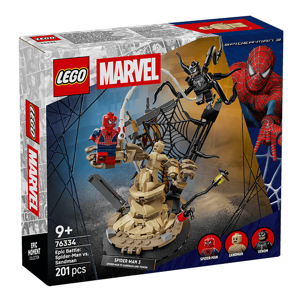 Batalha Épica: Spider-Man contra Sandman 1