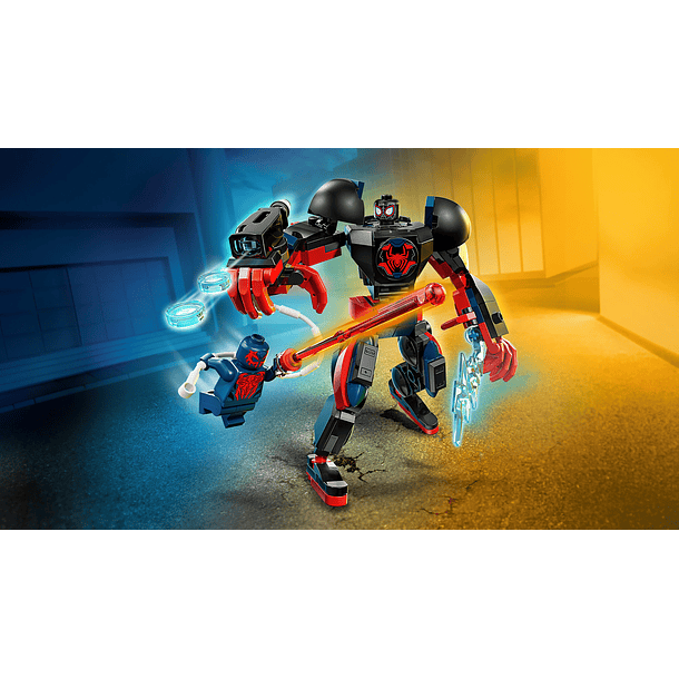 Robô do Miles Morales contra Spider-Man 2099 5