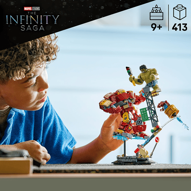 Batalha Épica: Hulkbuster contra Hulk 10