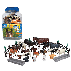 Animal Planet - Conjunto 40 Peças Animais da Quinta