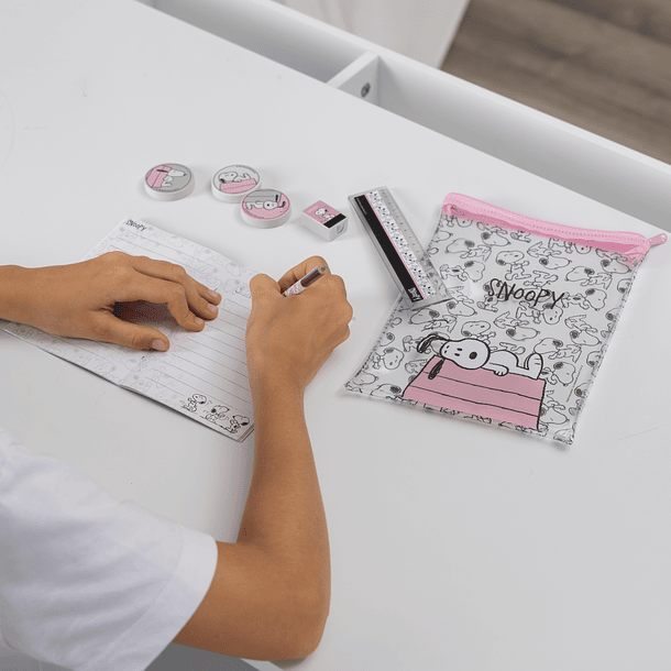 Snoopy - Conjunto de Escrita com Bolsa 3