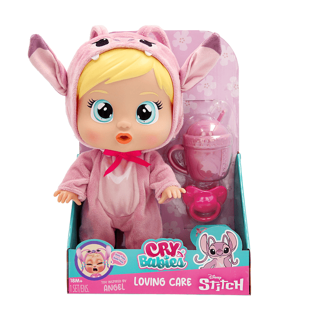 Cry Babies Loving Care Stitch - Angel 1