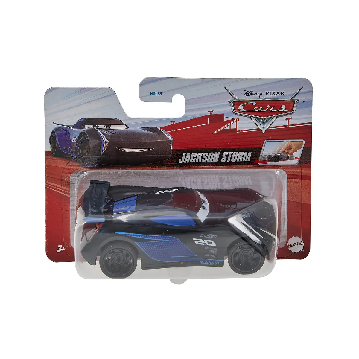 CARRERA 20065018 - First Disney Cars Véhicule Jackson Storm - La Poste