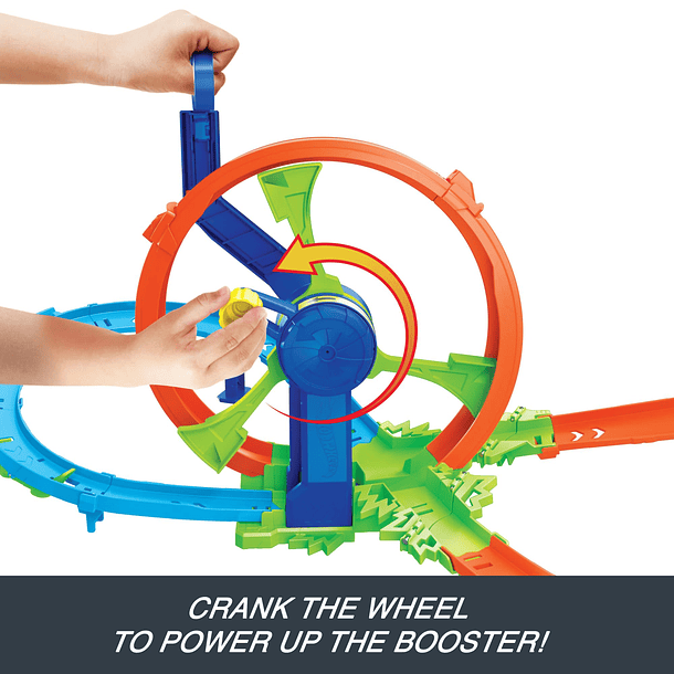 Hot Wheels Stunt Tracks - Rapid Launch & Loop 4