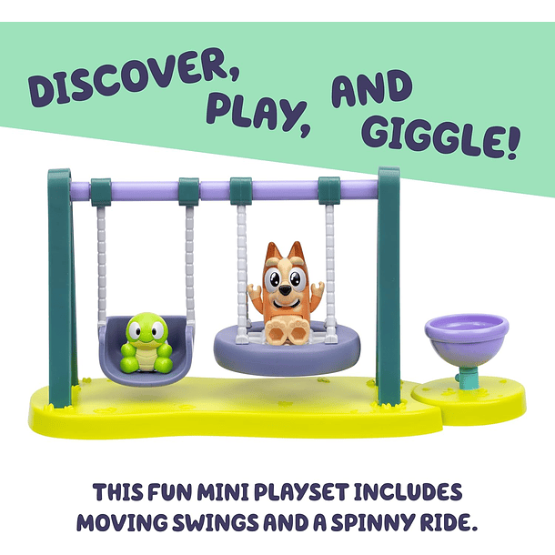 Bluey - Mini Playset Turtleboy Playground 3
