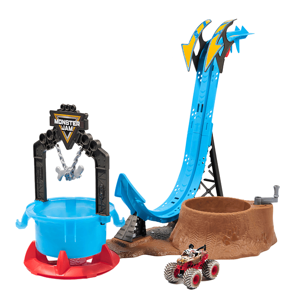 Monster Jam Mud Blasters - Monster Mutt Dalmatian Dunk Tank 2