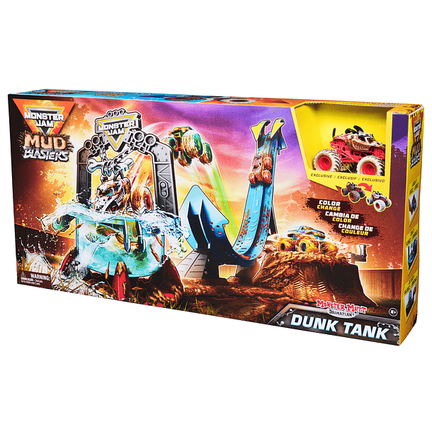 Monster Jam Mud Blasters - Monster Mutt Dalmatian Dunk Tank 1