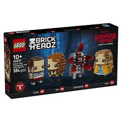 BrickHeadz - Figuras de Onze, Max, Demogorgon e Holly
