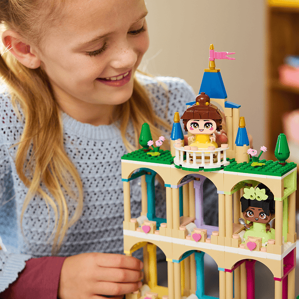 Mini Bela e Tiana com Castelo 8