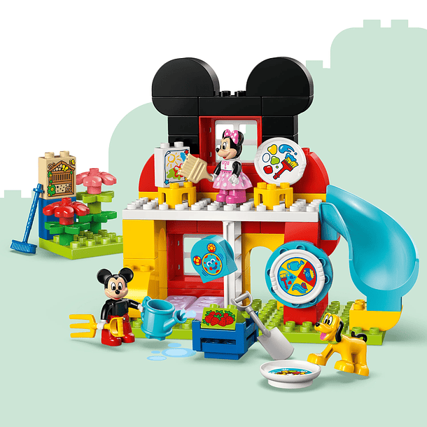 A Casa do Mickey Mouse com a Minnie e o Pluto 3
