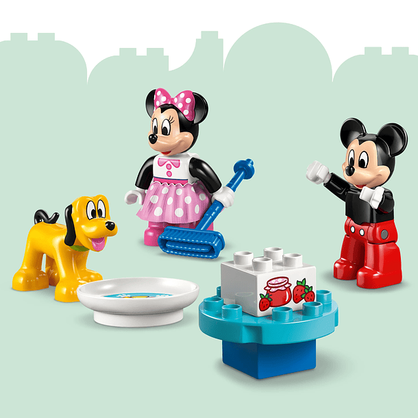 A Casa do Mickey Mouse com a Minnie e o Pluto 4