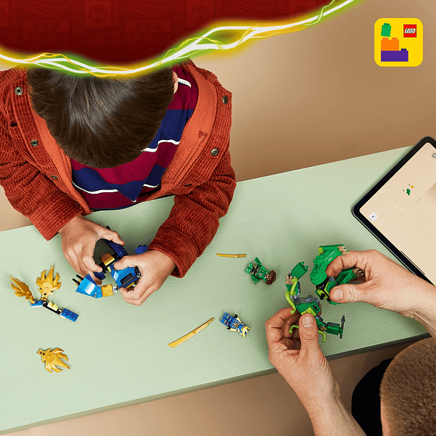 Combate com o Robô Dragão do Jay 8