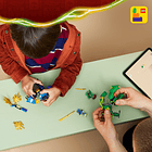 Combate com o Robô Dragão do Jay 8