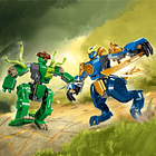 Combate com o Robô Dragão do Jay 6