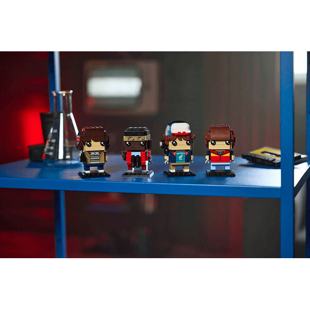 BrickHeadz - Figuras de Mike, Dustin, Lucas e Will 5