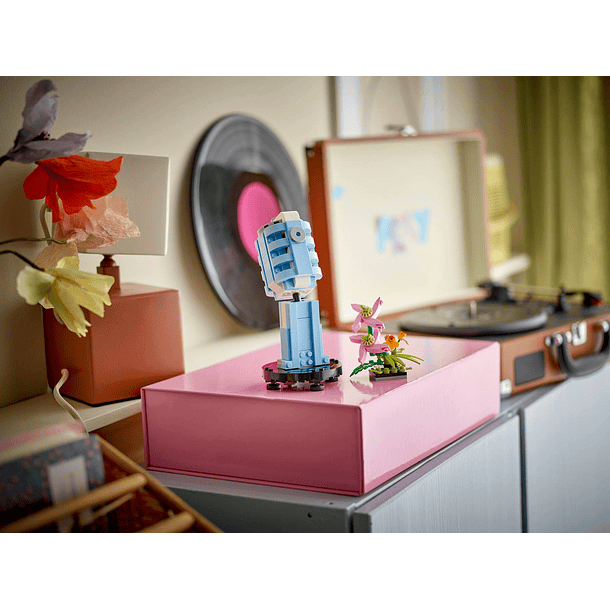 Gira-discos com Flores 7