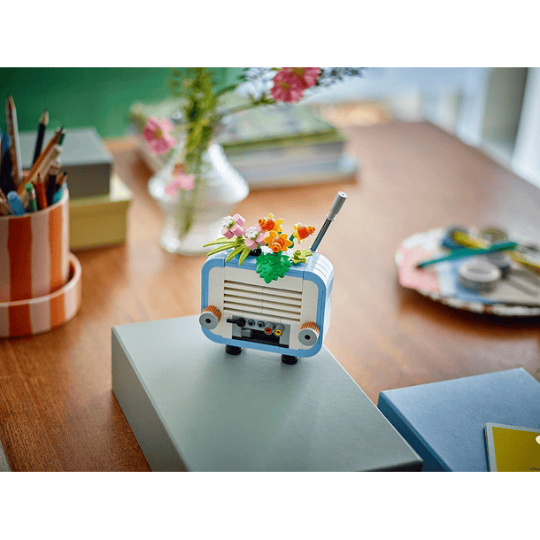 Gira-discos com Flores 8