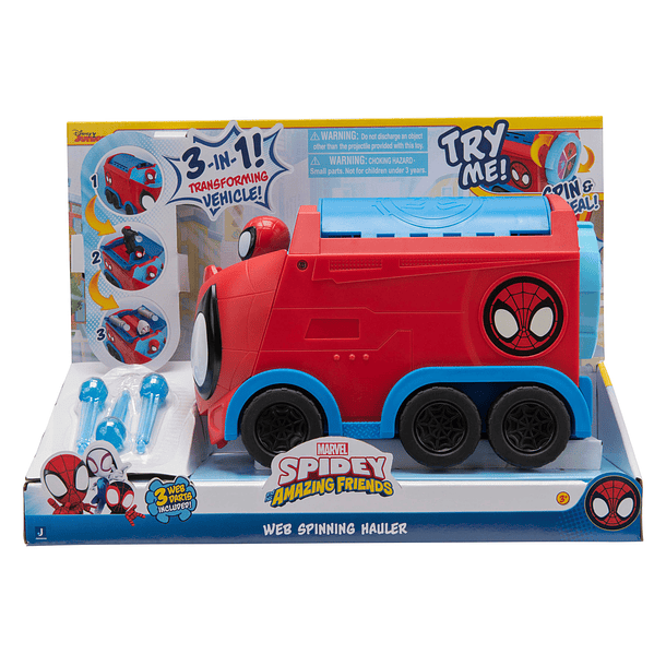 Spidey - Veículo Web Spinning Hauler 1