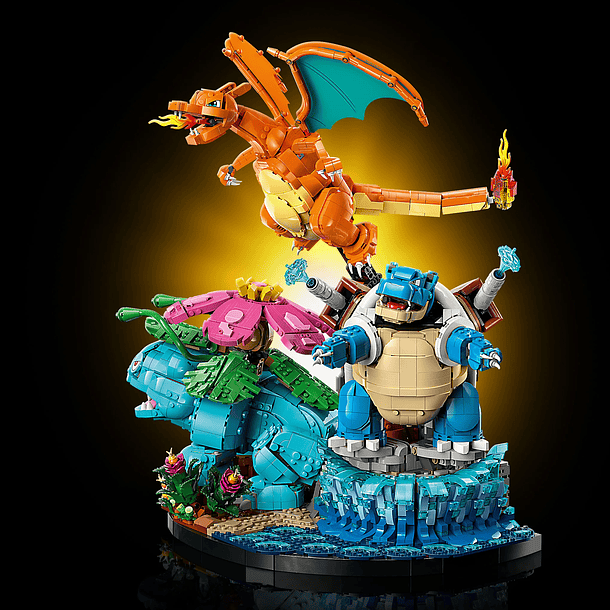 Venusaur, Charizard e Blastoise 8