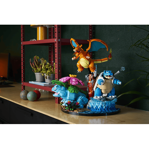 Venusaur, Charizard e Blastoise 12