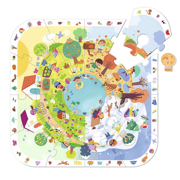 Goula - Puzzle XXL As Estações do Ano 2