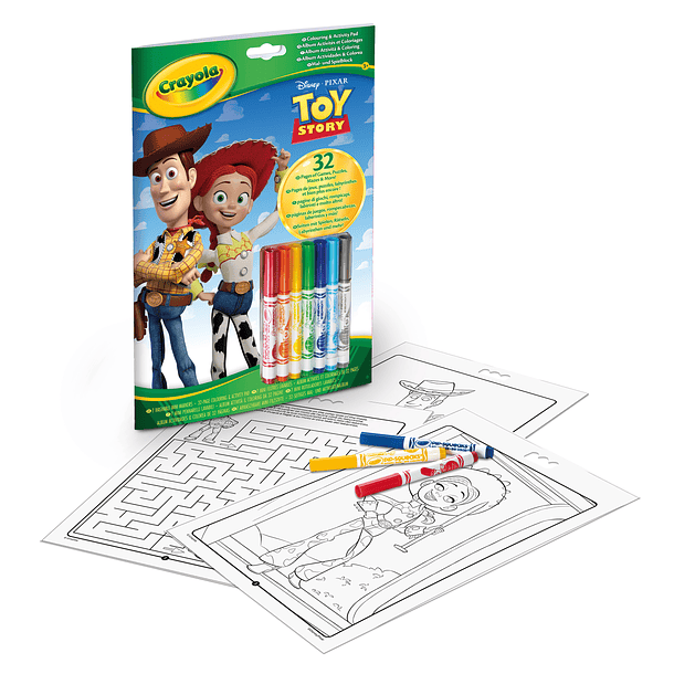 Crayola - Livro de Atividades Toy Story 