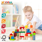 Woomax - Balde 50 Blocos de Madeira 6