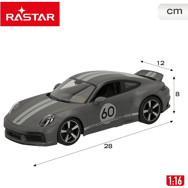 Rastar - Porsche 911 Sport Classic RC 3