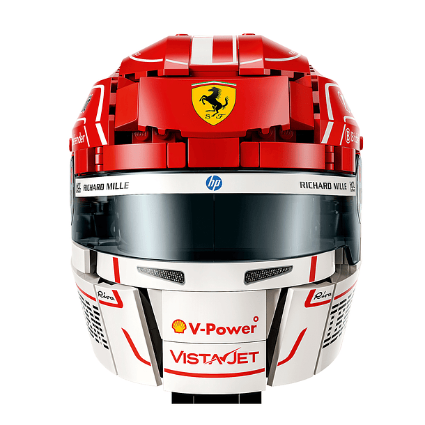 Capacete Scuderia Ferrari HP de Charles Leclerc 3
