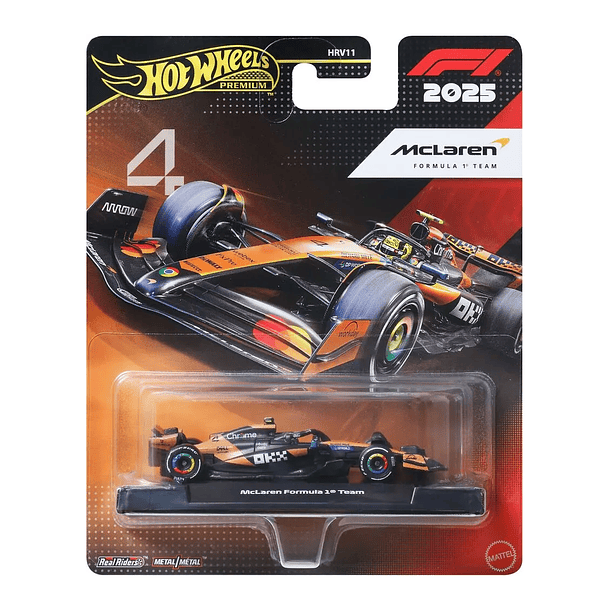 Hot Wheels Formula 1 2025 - McLaren Formula 1 Team #4 Lando Norris 1
