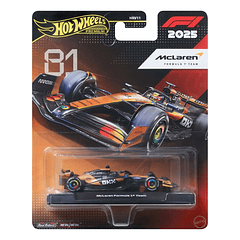 Hot Wheels Formula 1 2025 - McLaren Formula 1 Team #81 Oscar Piastri