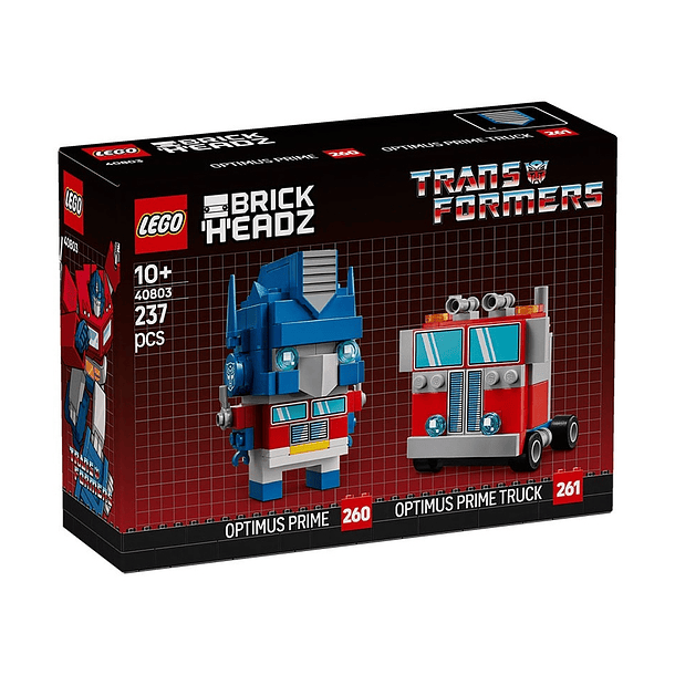 BrickHeadz - Robô e Veículo de Optimus Prime 1