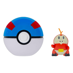 Pokémon Clip 'N' Go - Fuecoco + Great Ball