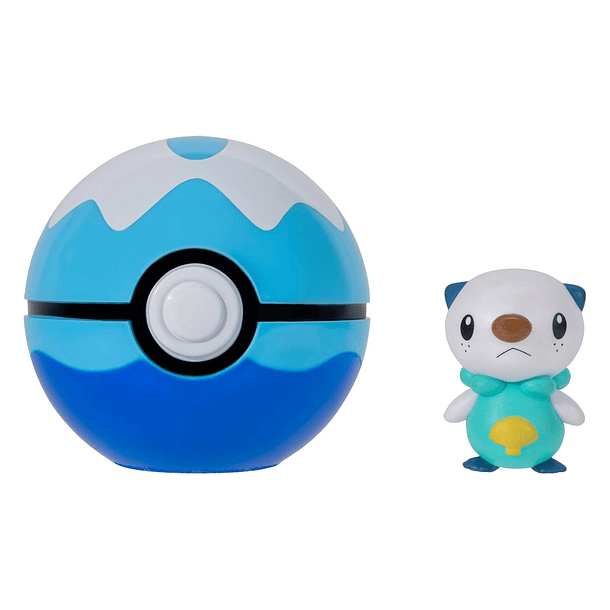 Pokémon Clip 'N' Go - Oshawott + Dive Ball 2