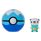 Pokémon Clip 'N' Go - Oshawott + Dive Ball 2